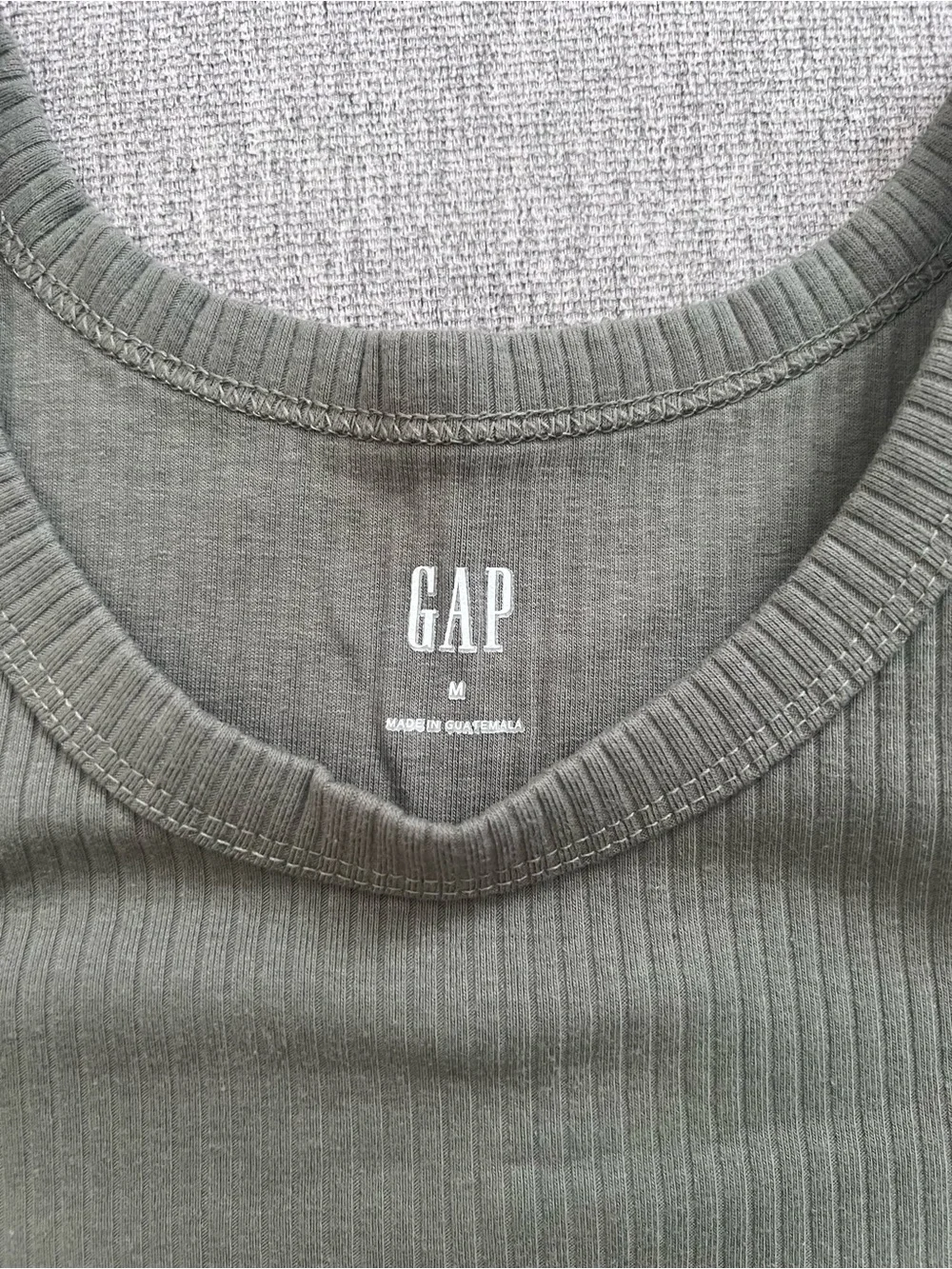 GAP olive ribbed